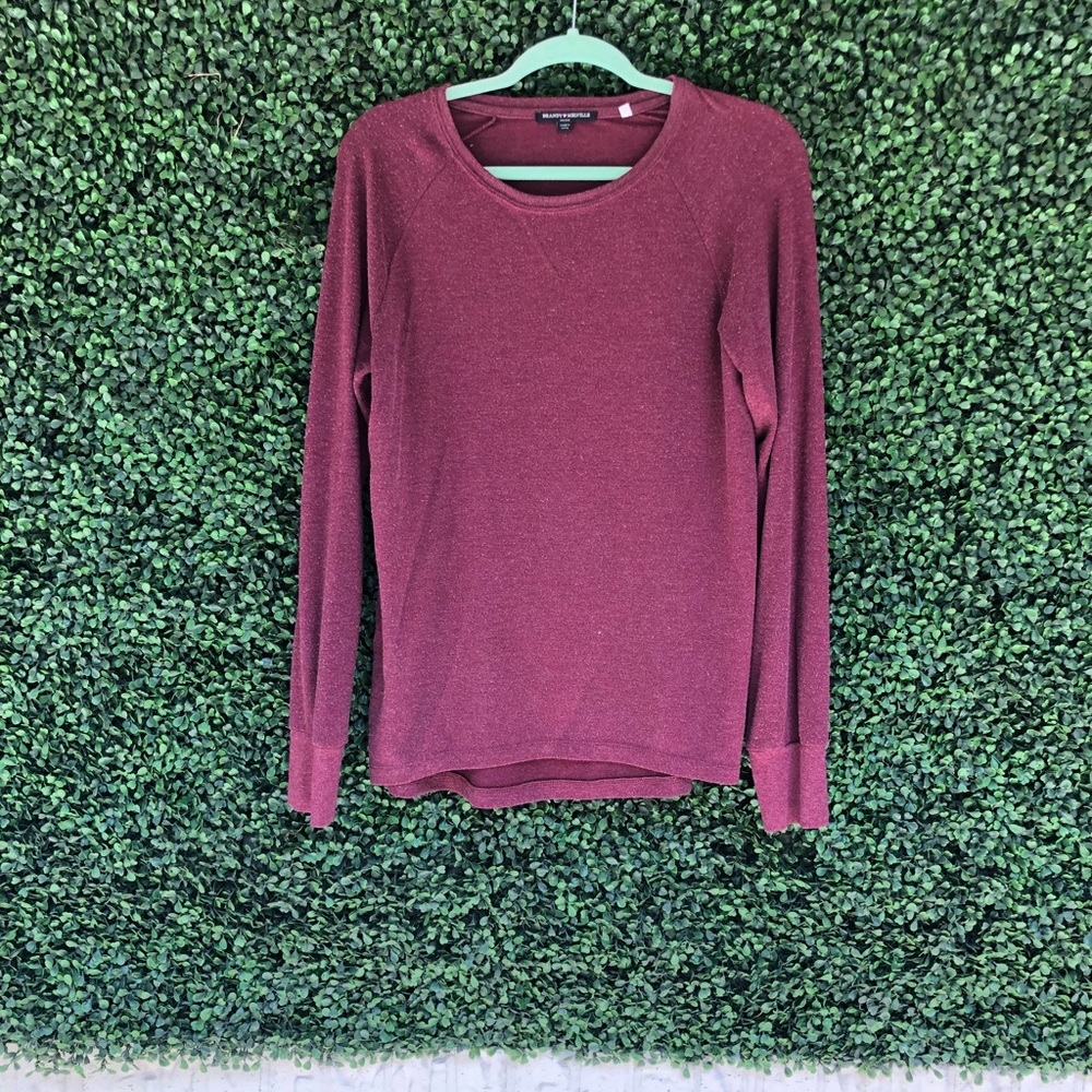 Brandy Melville Sweatshirt material top